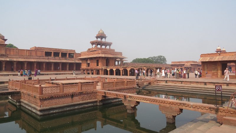 D9 (44) Fatehpur Sikri - Peerless pool (Anup Talao).JPG - Fatehpur Sikri